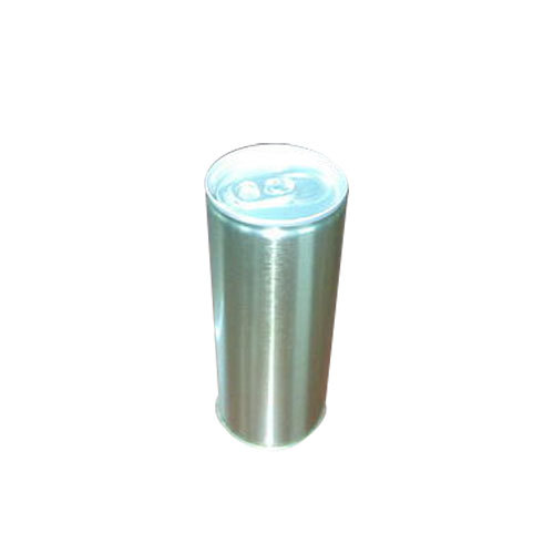 Cylindrical Silver Soft Drink Tin Can, For Packaging, Capacity: 250 ml