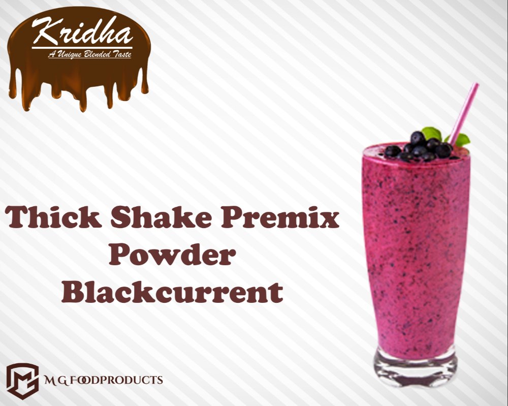 Kridha Blackcurrent Thick Shake Premix Powder