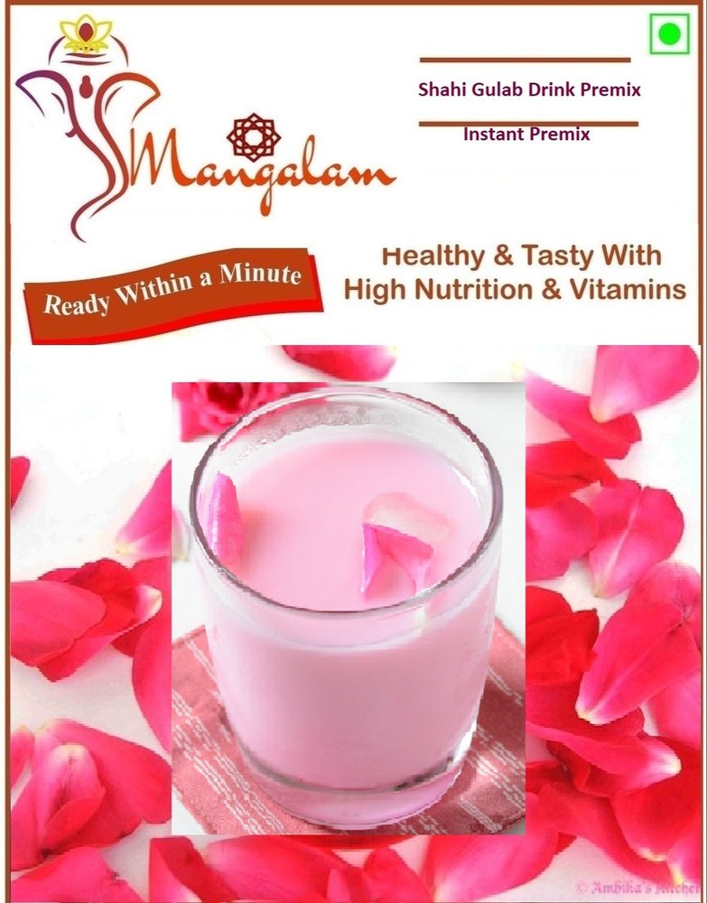 Mangalam Powder Rose Milk Shake Mix