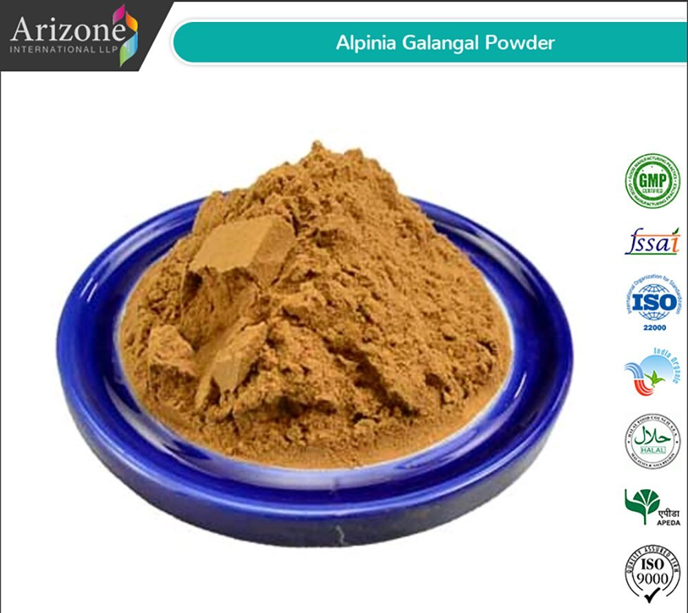 Brown Alpinia Galangal Root Powder, Packaging Type: Poly Bag, Packaging Size: 25kgs