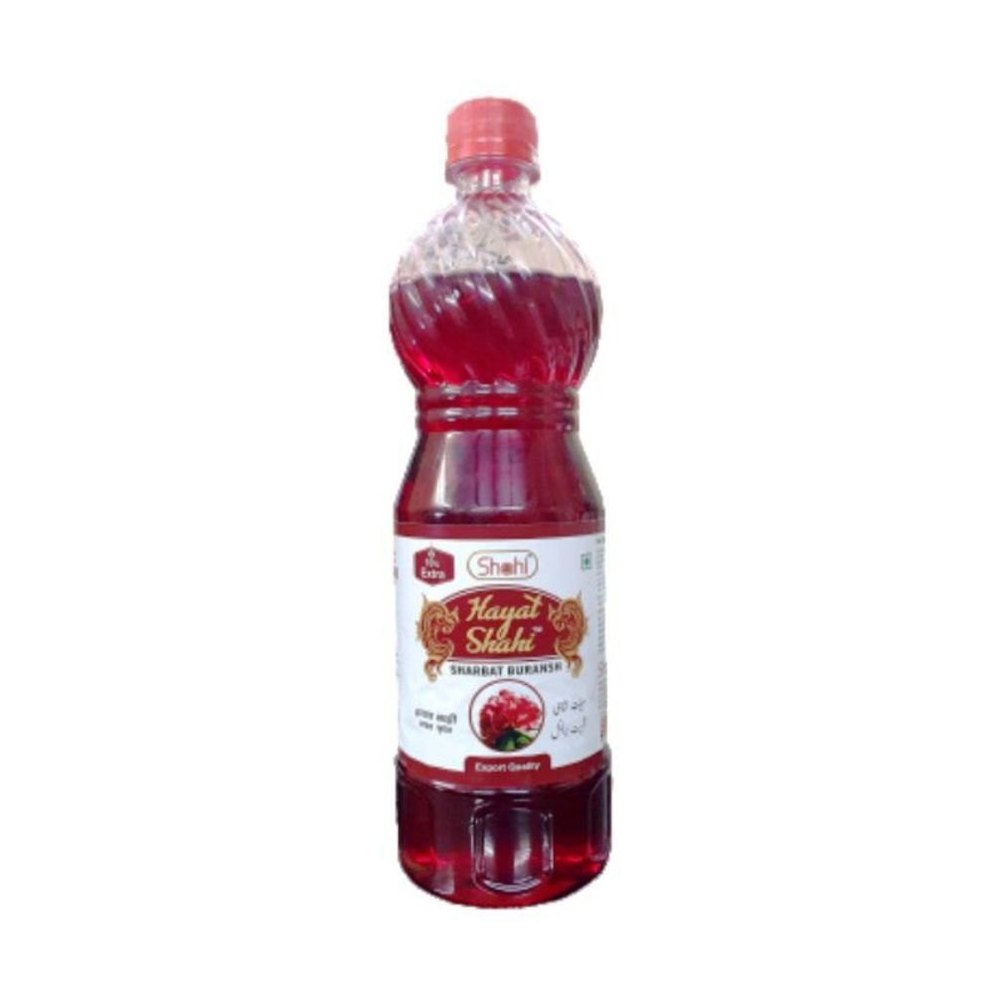 Juice Orange 750 ml Shahi Hayat Sharbat Buransh For Immunity, Packaging Type: Plastic Jar