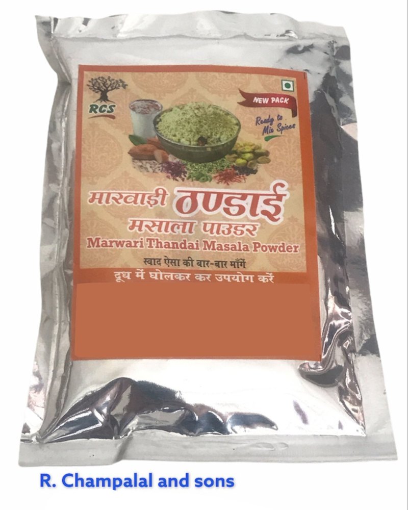RCS Organic Marwadi Thandai Masala, Packaging Size: 100gm, Packaging Type: Packet