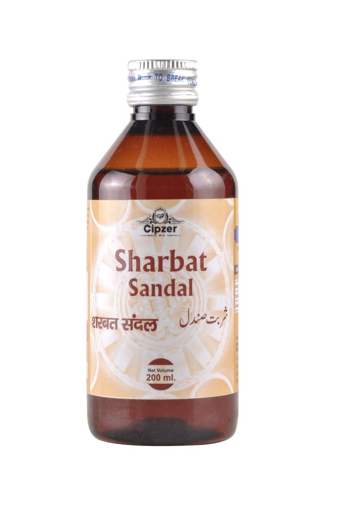 Cipzer Sharbat E Sandal, Packaging Size: 200 ml, Packaging Type: Bottle