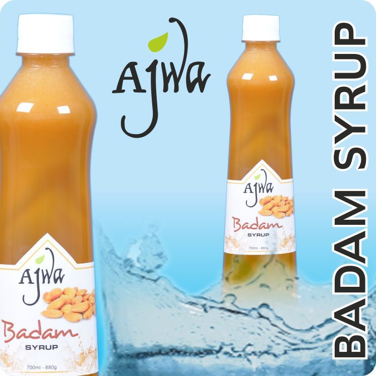 Ajwa Badam Syrup, Packaging: Bottle