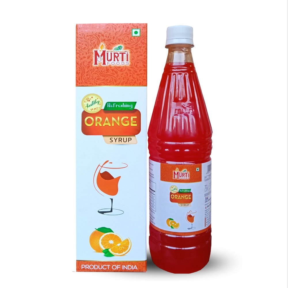 Murti Orange Syrup, Packaging Size: 750 mL