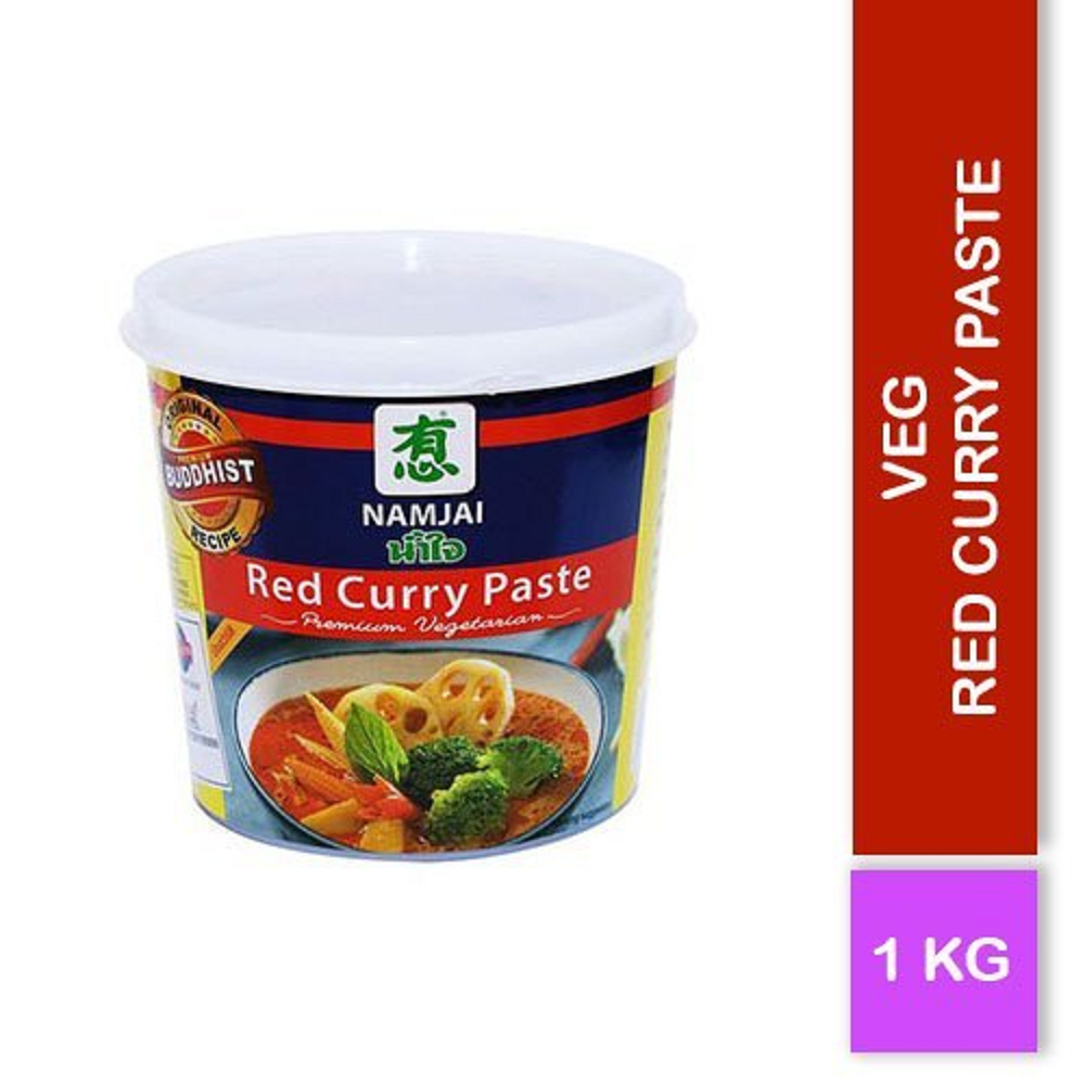 Namjai Veg Red Curry Paste, Packaging Size: 1 Kg, Packaging Type: Jar