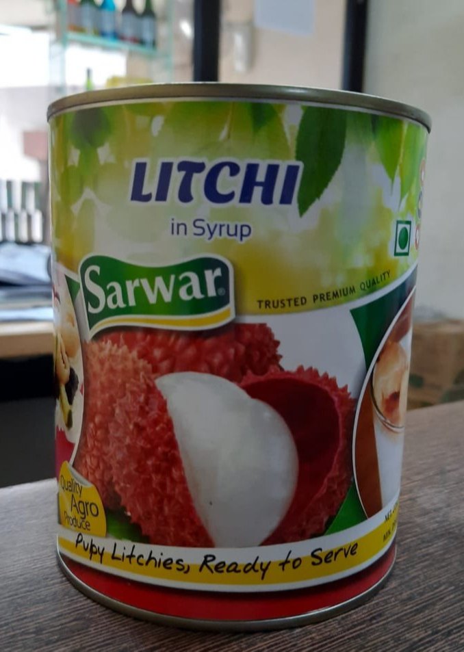 Lychee In Syrup, Packaging Size: 850 Gm