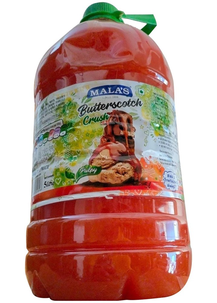 Red Malas Butterscotch Crush, Packaging Type: Bottle, Packaging Size: 5 Kg