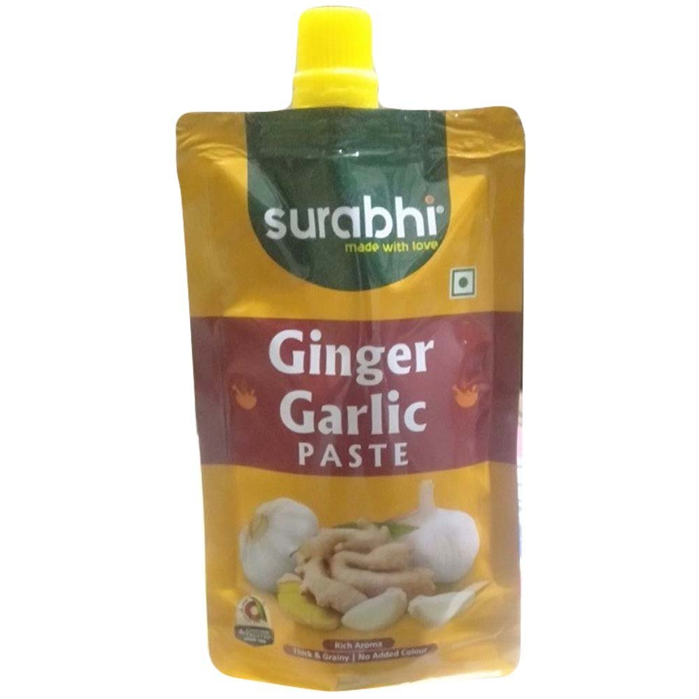 Surabhi Ginger Garlic Paste, Packaging Size: 100 g