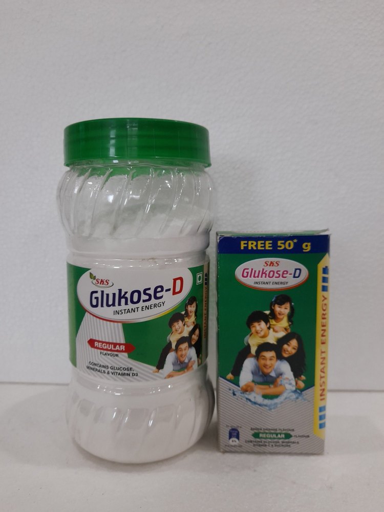 Glukose-d Instant Glucoseglucose Powder, Packaging Type: Box