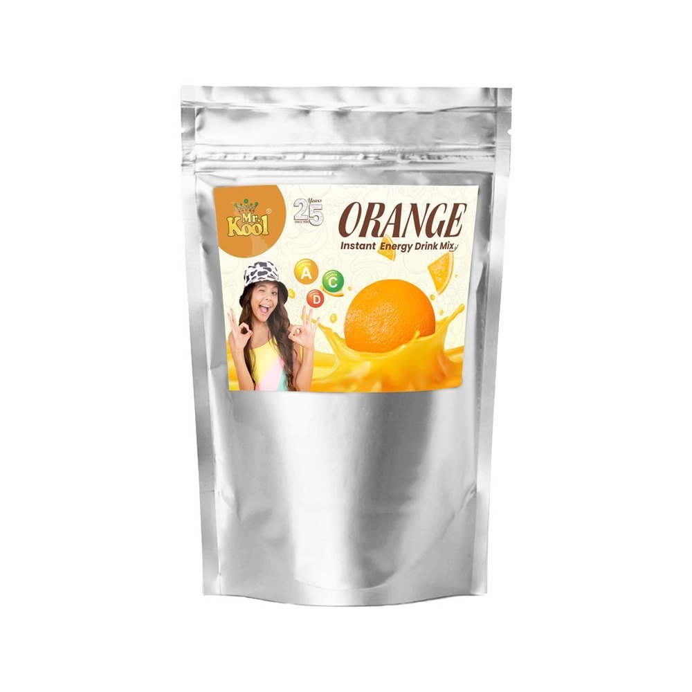 Mr.Kool Orange Instant Drink Powder, Packaging Type: Pouch - Hdp Jar
