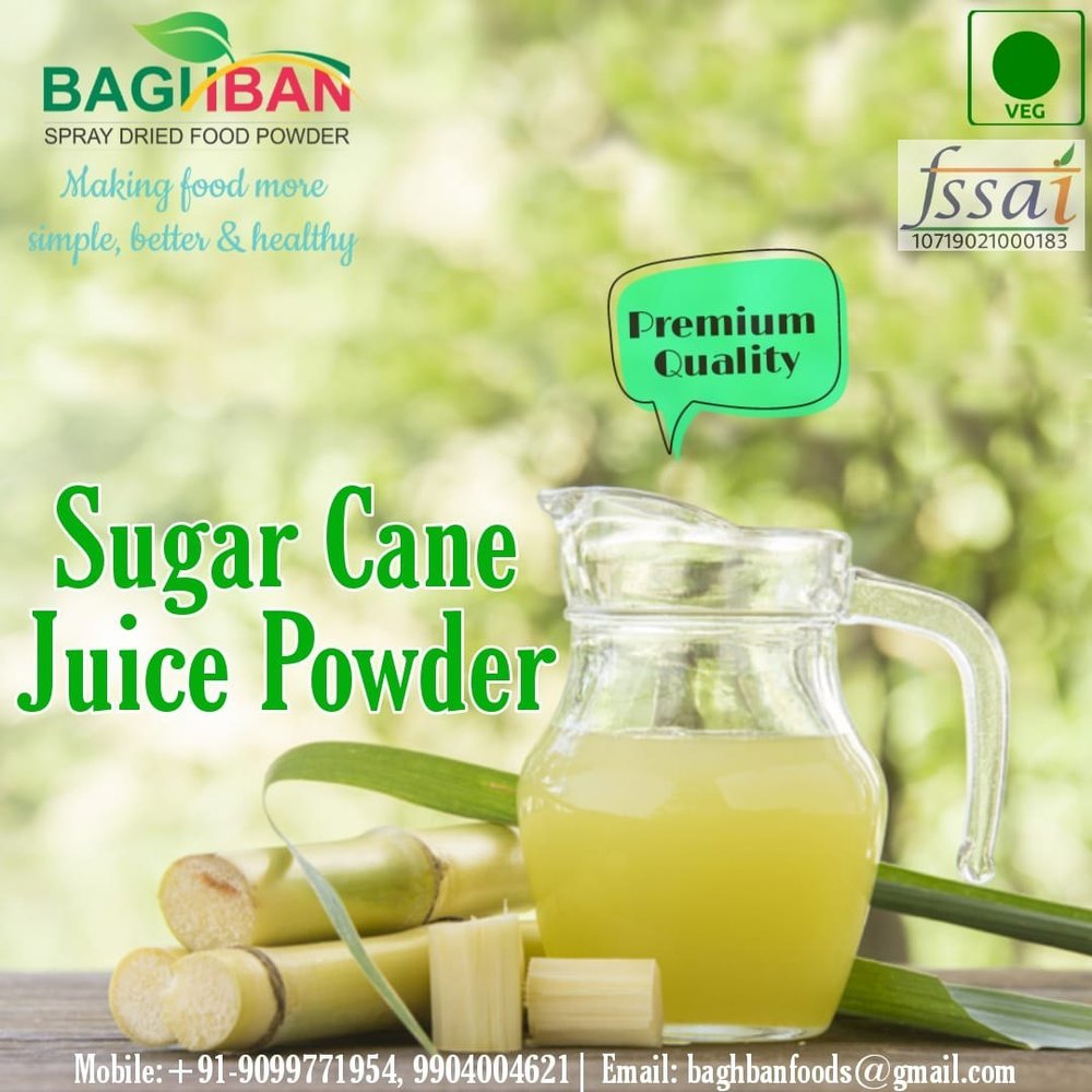 Spray Dried Sugarcane Powder
