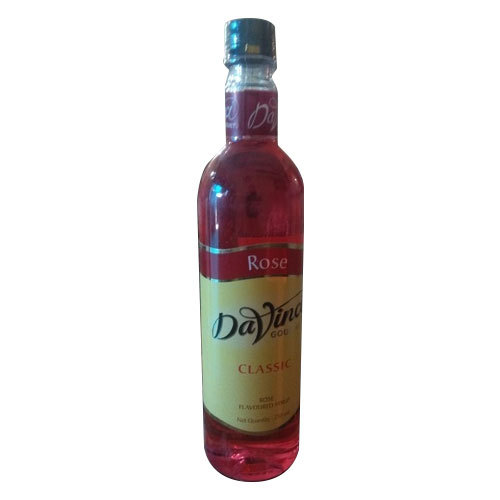 Davinci Rose Flavor Syrup, Packaging Size: 750ml, Packaging Type: Bottle