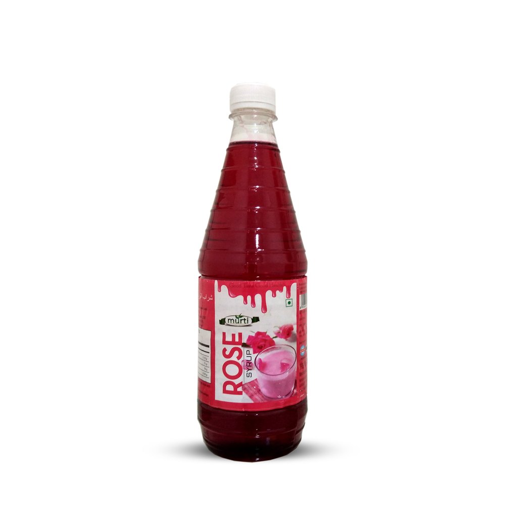 Murti Rose Syrup, Packaging Type: Bottle
