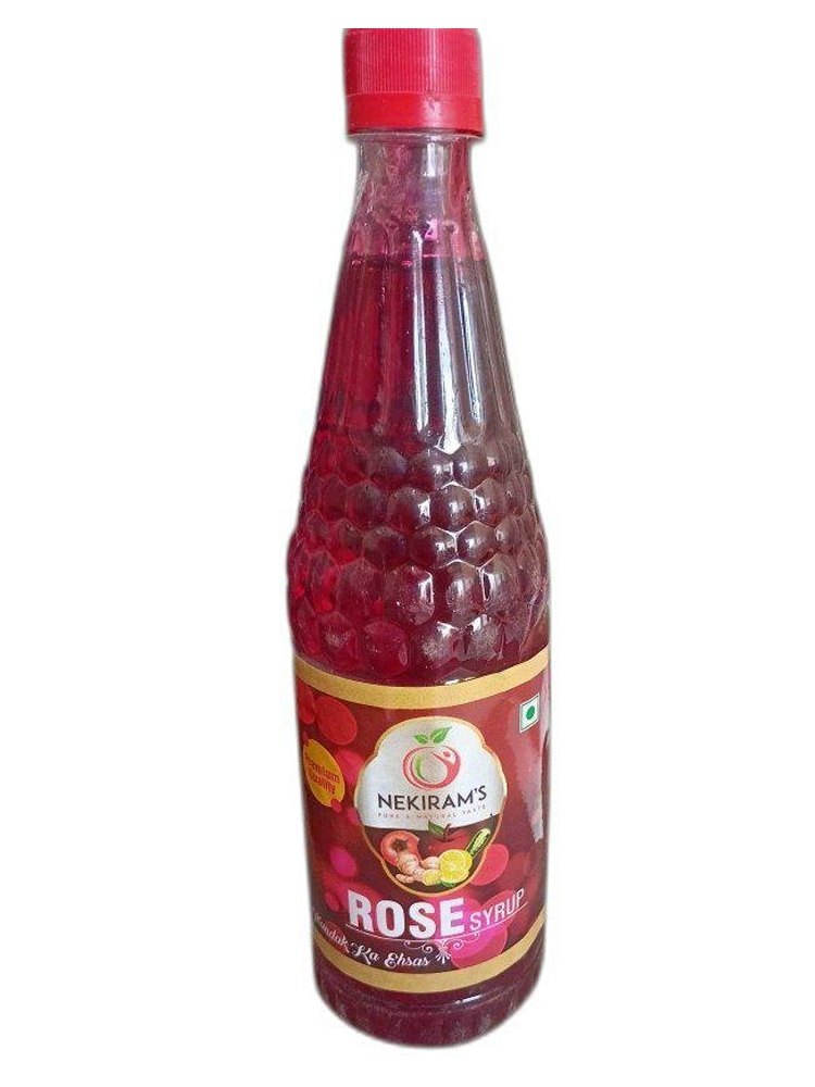Nekirams Rose Syrup, Packaging Size: 1000 ml, Packaging Type: Bottle