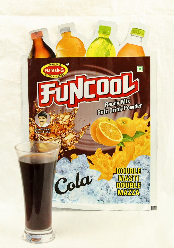 Naresh G Instant Mix Funcool Cola Soft Drink Powder Rs 1, Packaging Size: pouch, Packaging Type: Packets