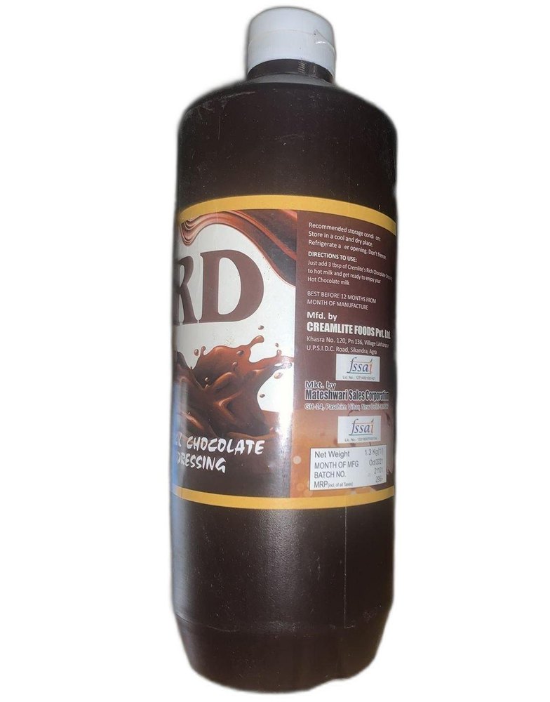RD Chocolate Syrup, For Cake, Packaging Size: 1kg