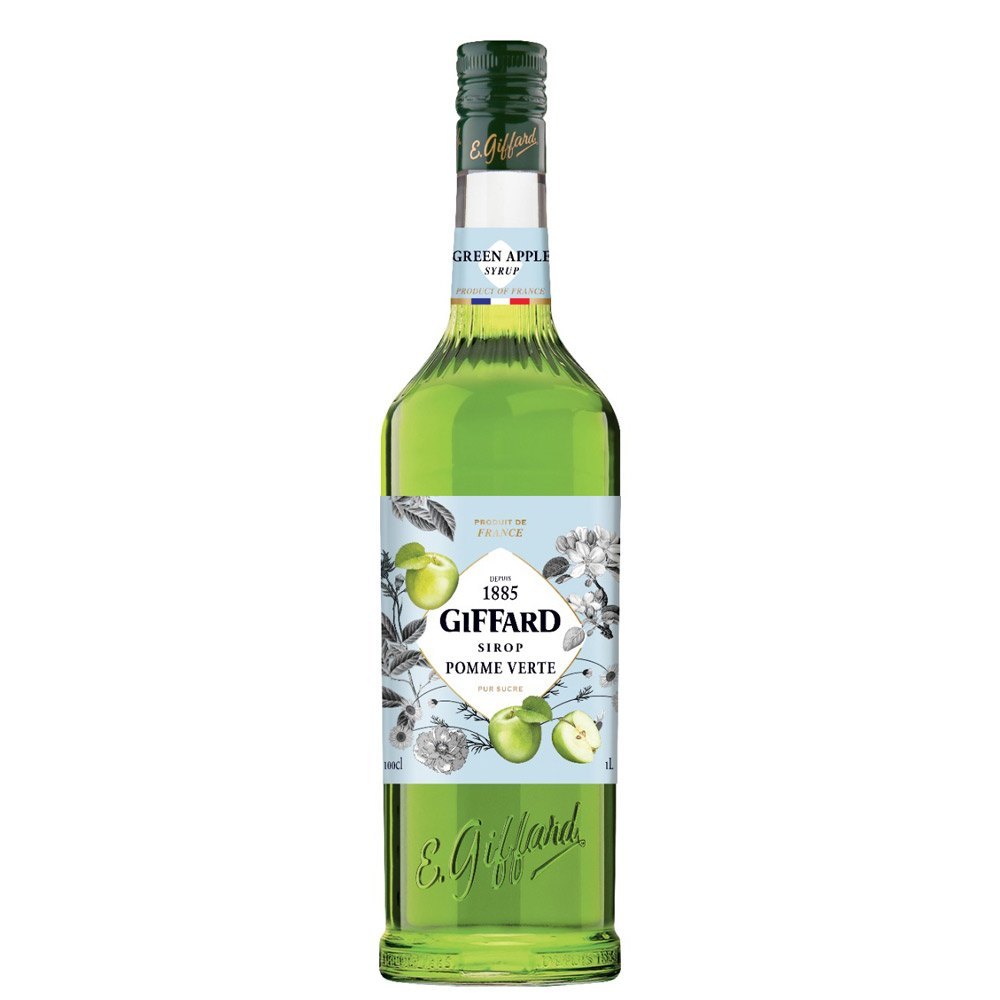 Giffard Green Apple Syrup, Liquid