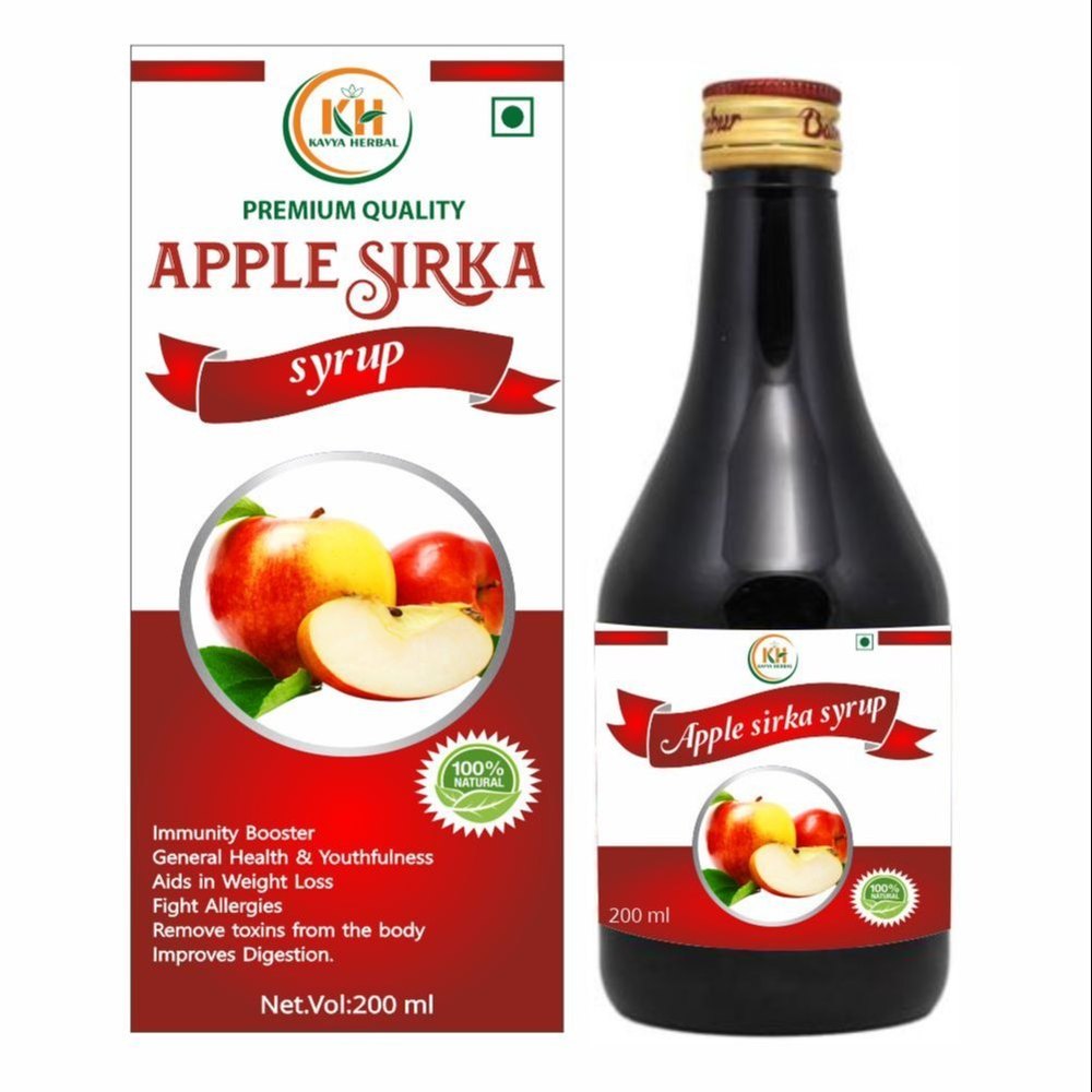 kavya herbal Apple Sirka Syrup, Liquid