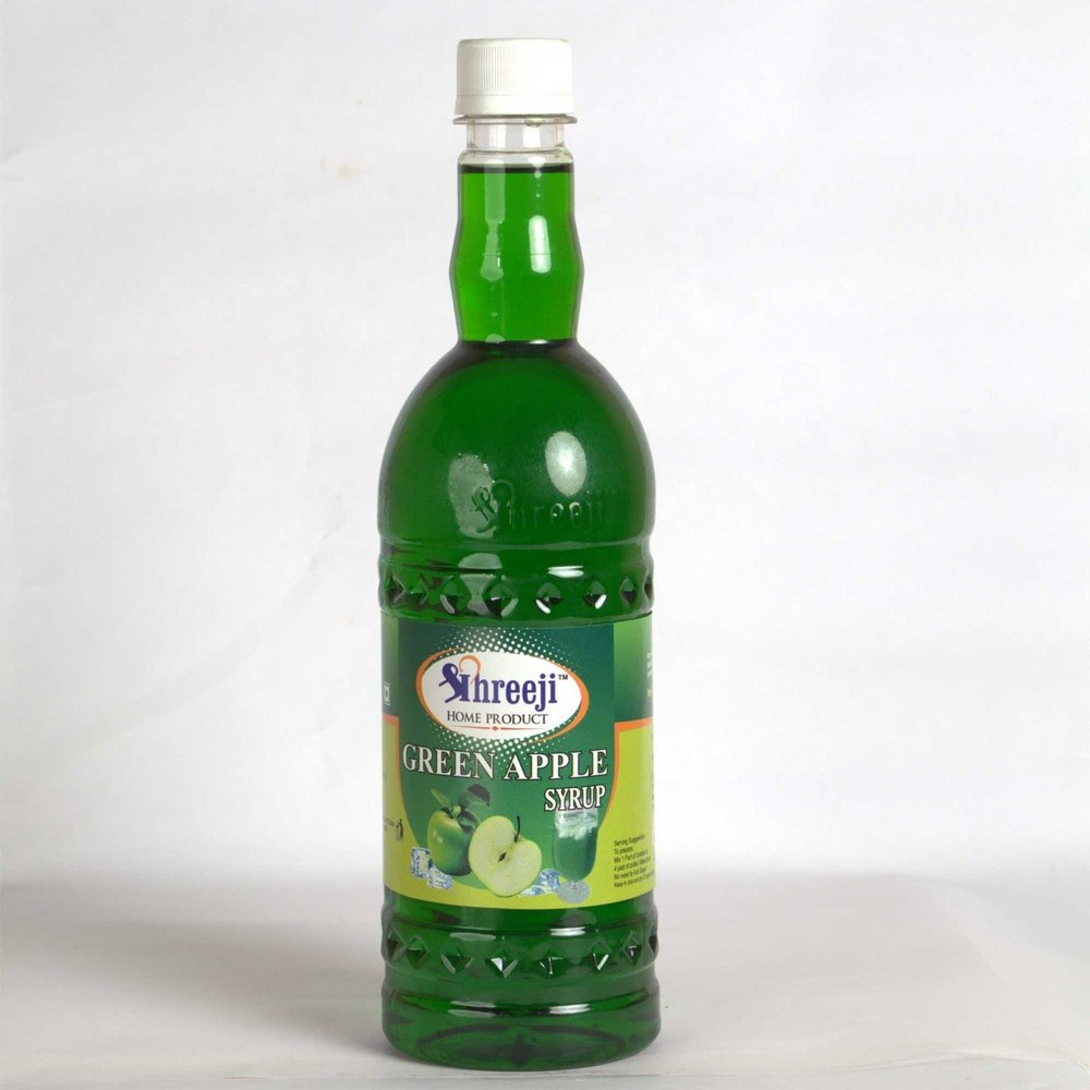 Shreeji Green Apple Syrup, Liquid