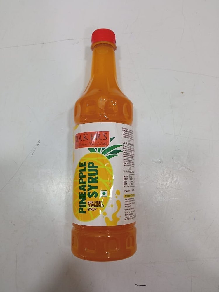 750ml Bakers Pineapple Syrup