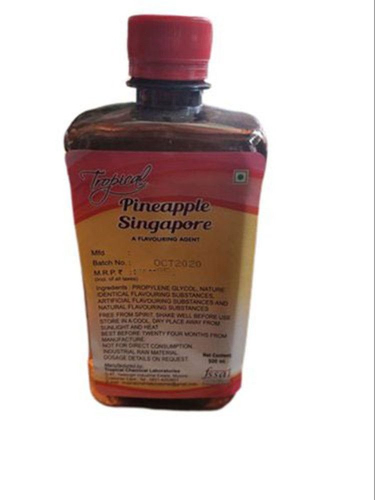 Tropical 500ml Pineapple Singapore Syrup, Liquid