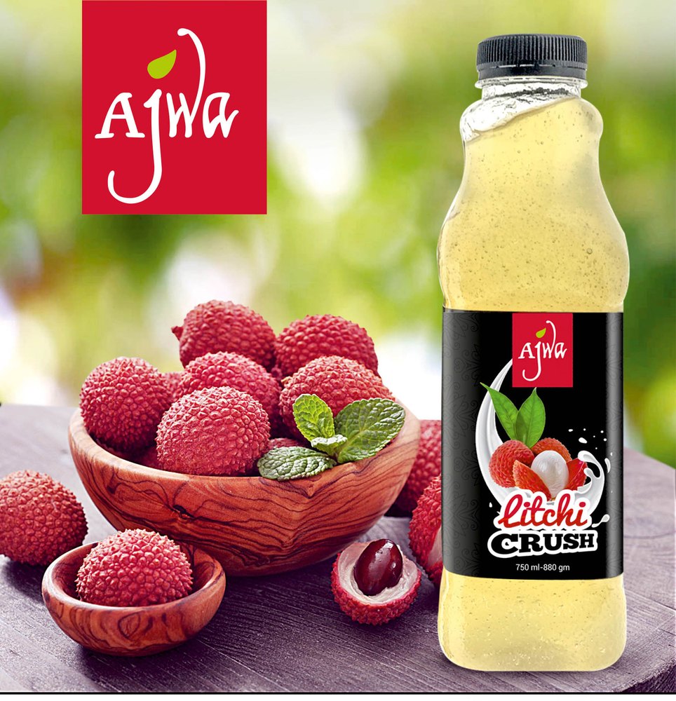 Ajwa Litchi Crush, Packaging Type: Bottles, Packaging Size: 750 ml