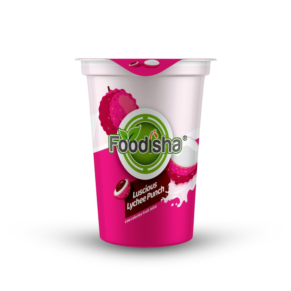 Foodisha Luscious Lychee Punch, Packaging Type: Cup, Packaging Size: 200 ml