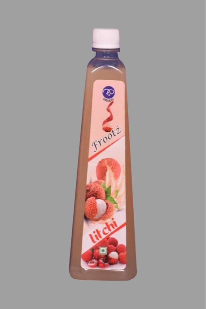 Ridero Frootz Litchi Squash, Packaging Size: 750ml, Packaging Type: Bottle