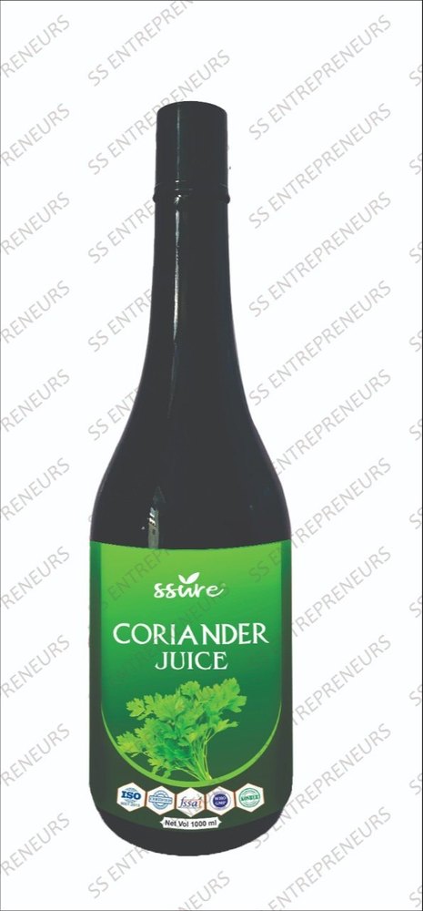 Coriander Juice, Packaging Type: Bottles, Packaging Size: 1000ml