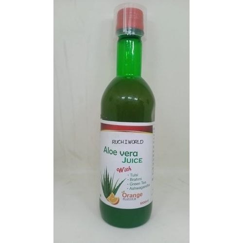 RUCHIWORLD Aloe Vera With Orange Juice, 500 ml, Packaging Type: Bottle