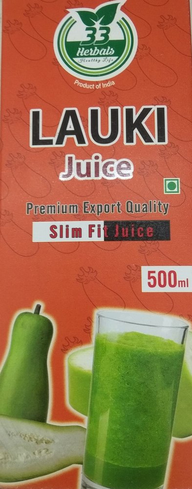 33 Herbals Lauki Juice, Packaging Type: Bottles, Packaging Size: 500 ml