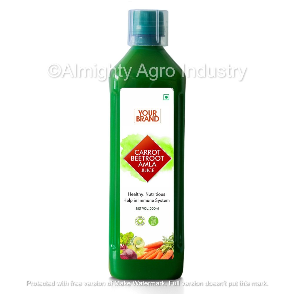 Carrot Beetroot Amla Juice, Packaging Type: Bottles, Packaging Size: 500/1000 ml