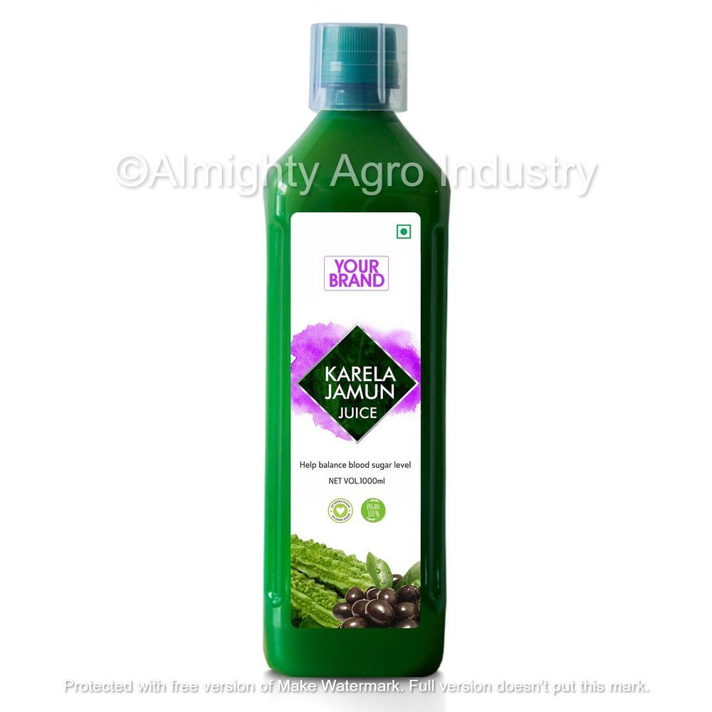 Karela Jamun Mix Diabetic Juice, Packaging Type: Bottle