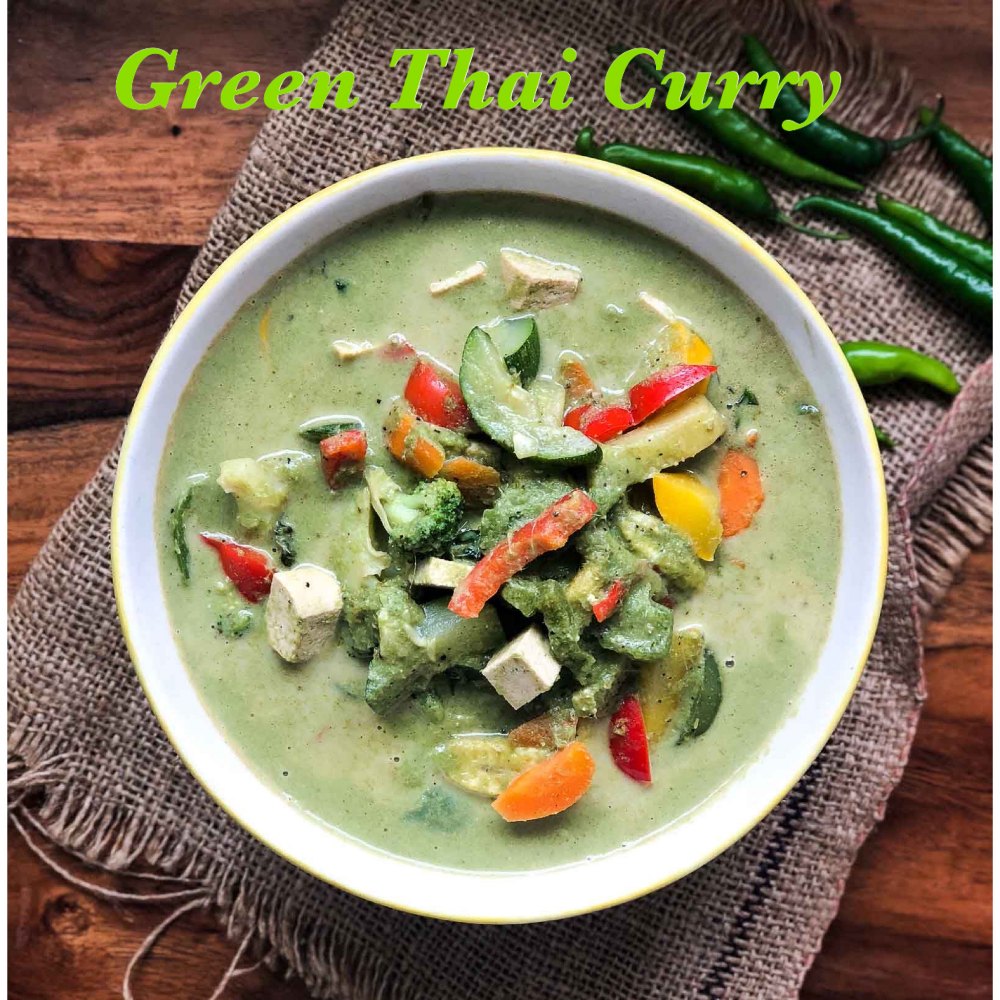 Anoushka Gourmet Green Thai Curry, Packaging Type: Pouch, Packaging Size: 1 kg