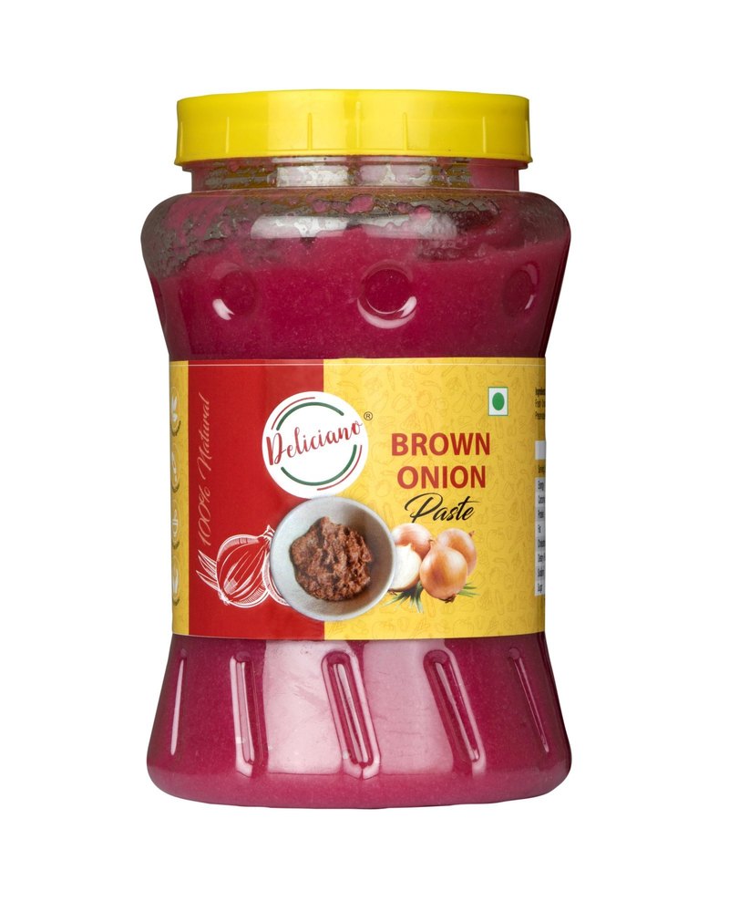 Deliciano Brown Onion Paste, Packaging Size: 1 kg, Packaging Type: Jar