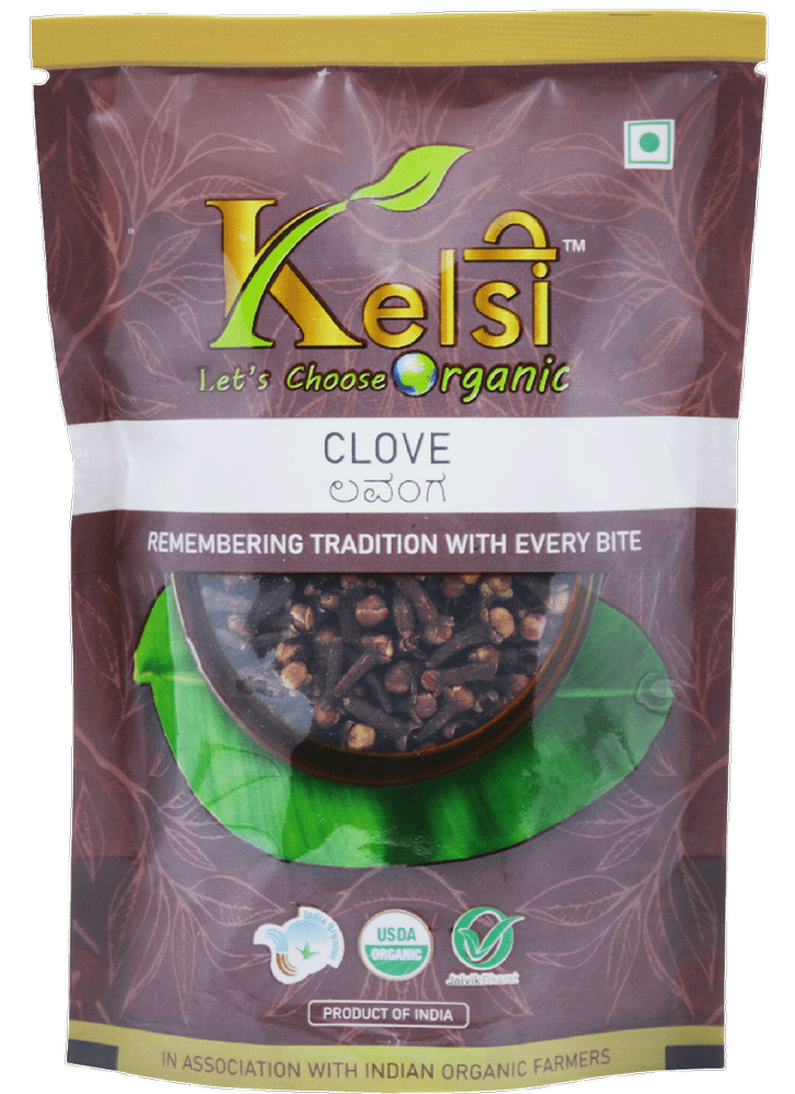 Kelsi Organic Clove, Packaging Size: 100g