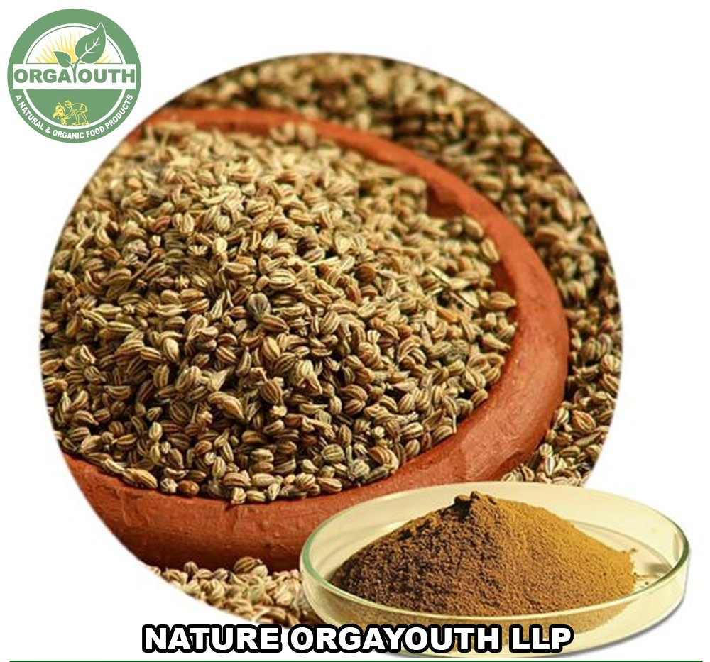 Organic Ajwain Powder, Carom Seed Powder USDA Approved