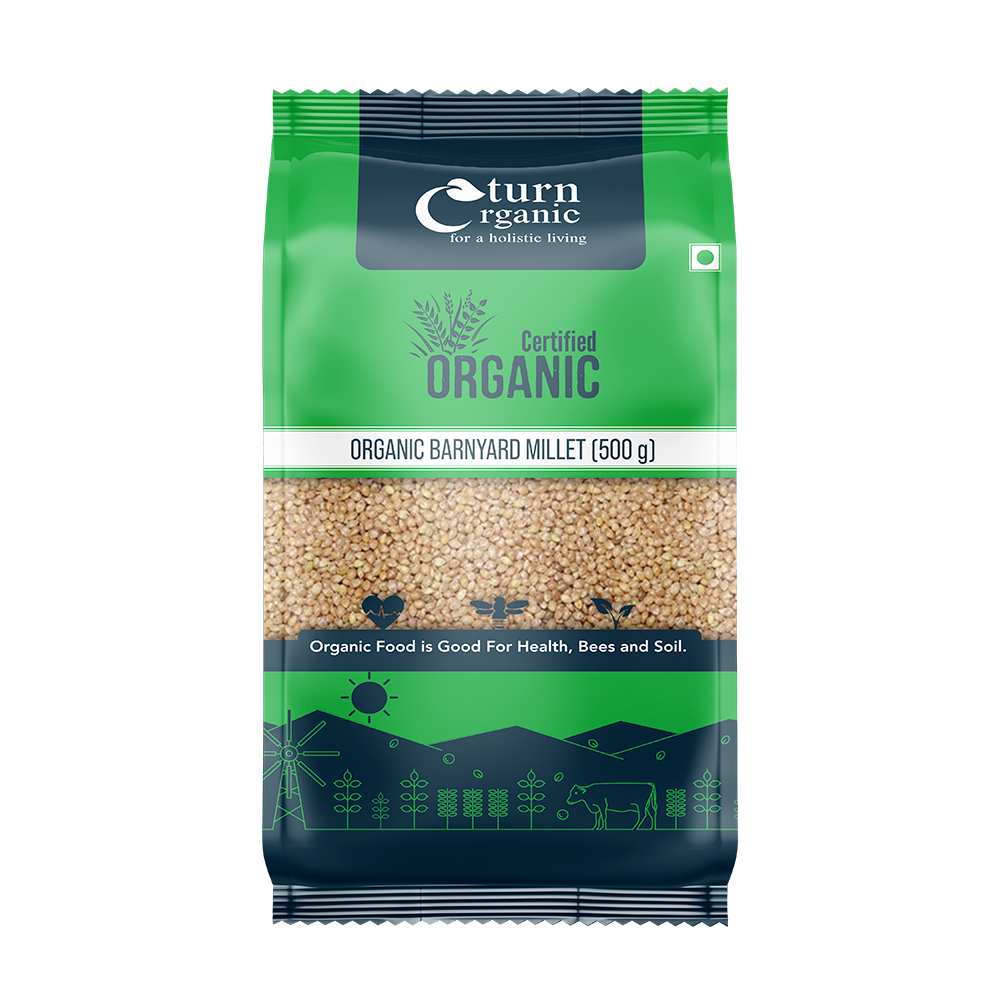 500gm Turn Organic Barnyard Millet, For Cooking