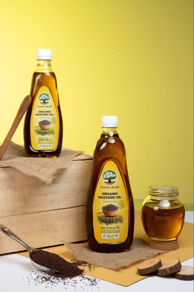 Lowers Cholesterol Organic Mustard Oil, Packaging Type: Plastic Container, Packaging Size: 15ltr