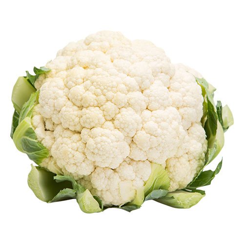 A Grade Fresh Organic Cauliflower, PP Bag, Pesticide Free (for Raw Products)