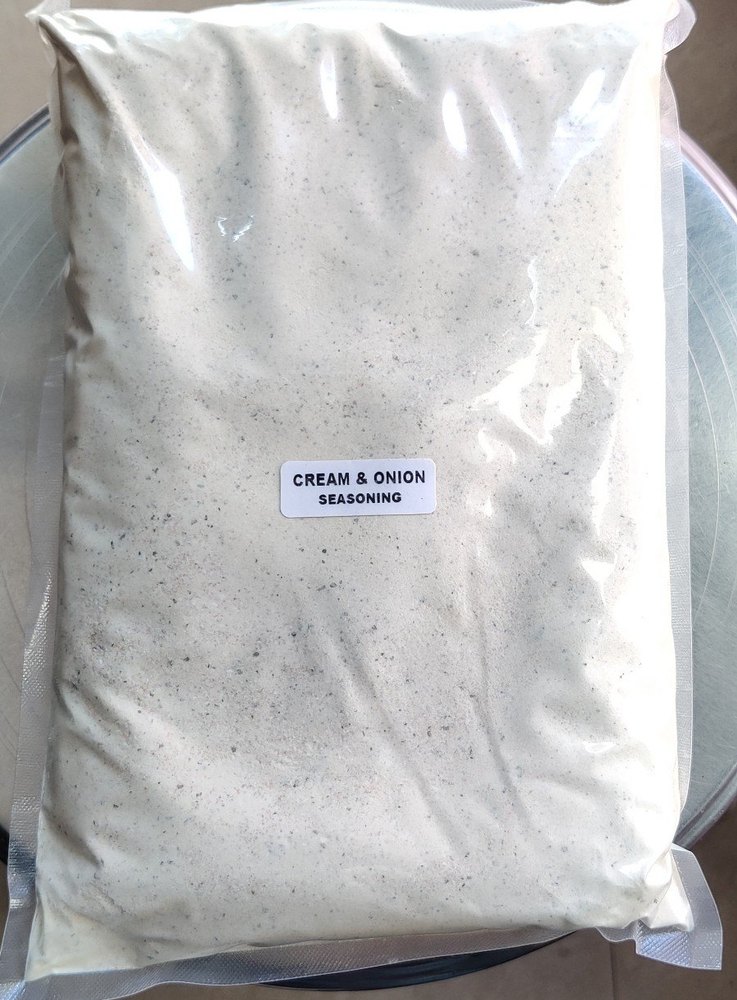 Cream And Onion Seasoning, Packaging Type: 1kg, Packaging Size: 20kg
