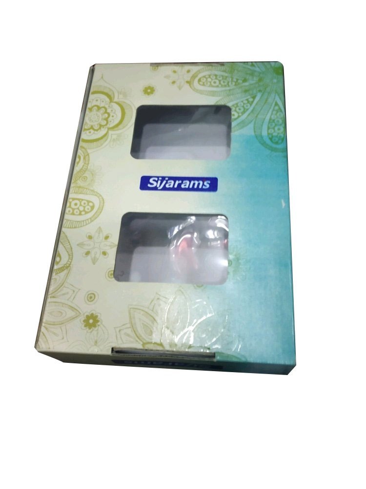 Paper, Plastic Sijarams Packaging Box