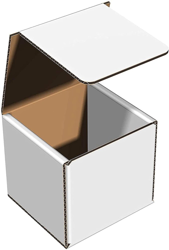 Paper Plain White Packaging Box