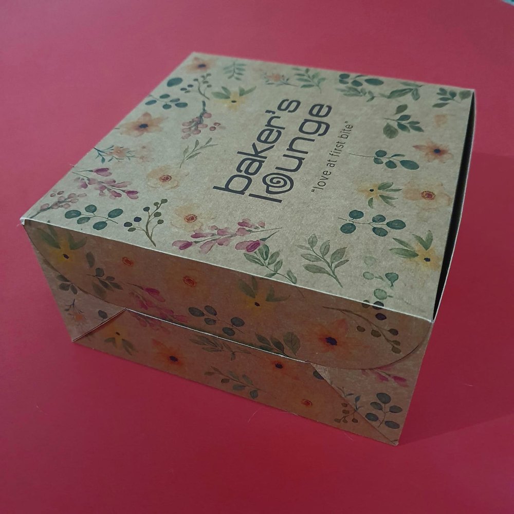 Square Cake Box