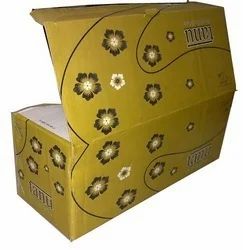 Multicolor(CMYK) Brown Printed Corrugated Boxes, Weight Holding Capacity (kg): 5 - 10 Kg