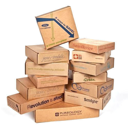 Single Wall 3 Ply Digital printing (CMYK) Corrugated Printed Box