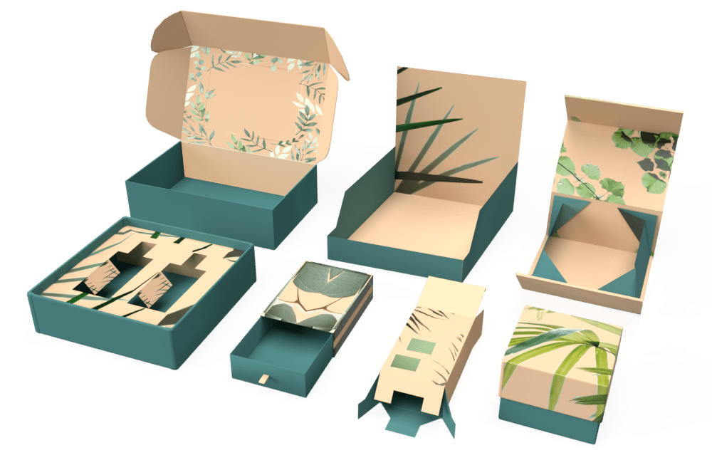 Digital printing (CMYK) Printed Box