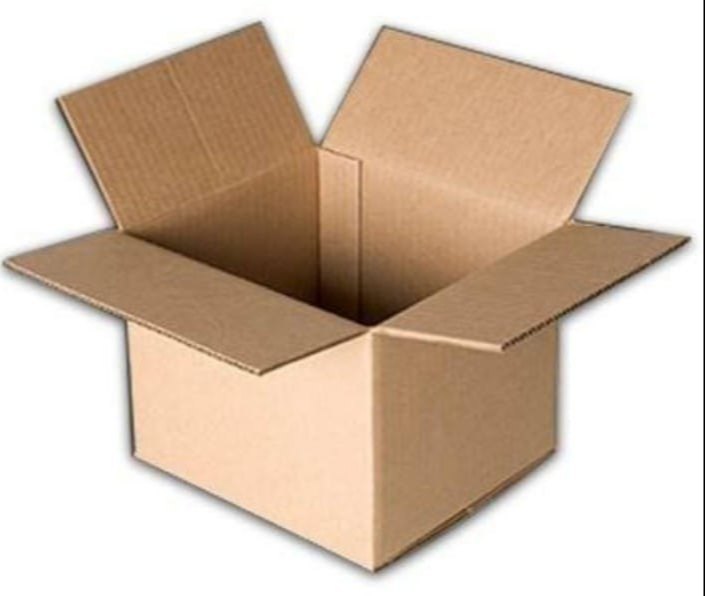 Brown Kraft Paper Plain Corrugated Carton Box
