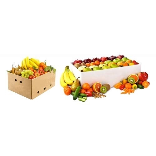 Single Wall 3 Ply Fruits Packaging Boxes